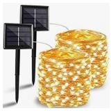 2pk Solar String Lights 20ft