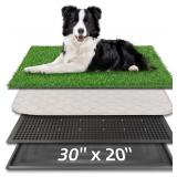 Dog Grass Pad with Tray 30x20, Pet Loo