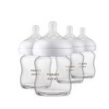 4pk Philips AVENT Glass Baby Bottle 4oz
