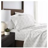 4pc Size Full Patterned Sheet Set 81x96in
