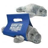 ONE 14.5in Manatee Plush with Rescue Stretcher