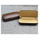 10pc Faux Leather Glasses Case