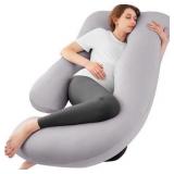 Cooling Pregnancy Pillow: U-Shaped Pillow