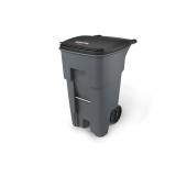 65gal Rubbermaid BRUTE Rolling Trash Can