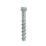 25pc Screw-Bolt+ Zinc Hex Washer Head 1/2x5in