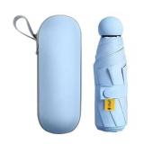 Amagogo Folding Umbrella for Hiking, Blue