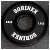 2pc Urethane Weight Plate 2.5lb