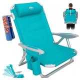 30.7in WEJOY Backpack Beach Chair 400lb