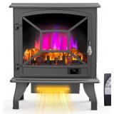 24in Bonnlo Electric Fireplace Stove, 1500W