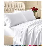 4pc Queen Cotton Sheet Set California Design 400TC