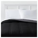 Full/Queen Lofty Comforter Black