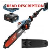 60V Senix Brushless Cordless Pole Saw 10in
