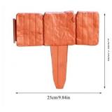 20pc Plastic Imitation Stone Lawn Border 9.8in