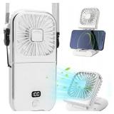 5in1 Mini Folding Stand Fan Power Bank