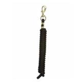 10ft Black Weaver Tack Poly Lead Rope