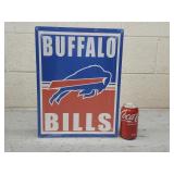 6pk Buffalo Bills Metal Signs, 11.5x15.5in