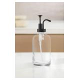 Clear Dispenser with Elegant Pumps