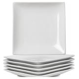 6pc Porcelain Plates 6in