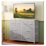 8-Drawer TV Stand 39.4x11.8x30.4in