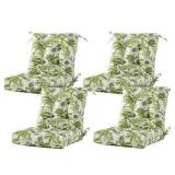 4ct ARTPLAN Outdoor Chair Cushion Set 40x20x4in