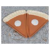 2pc Pumpkin Pie Plates 6.5in