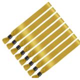 200pc Crowye Color Cloth Wristbands (Gold)