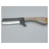 8in Knife with Full Tang & Leather Sheath