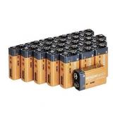 24pk 9V Alkaline Batteries