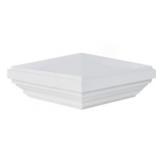 16ct Reliance Matte White Vinyl Cap 4x4in