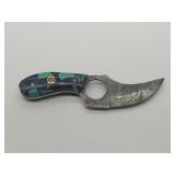5.75in Full Tang Knife w/Leather Sheath