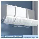 3in1 Adjustable AC Wind Deflector