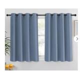 2pc Blackout Curtain Panels 52x45in