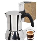 4 Cup No Coating Stovetop Espresso Maker
