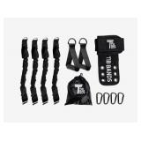 11pc The Tib Bands Strength Training Kit w/Bag