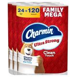 24 Family Mega Rolls Ultra Strong Toilet Paper