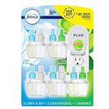 5pc Refill Febreze Fade Defy + Plug Warmer