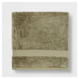 Threshold Bath Towel Olive Green 33x63in