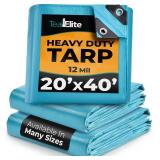 20x40ft Heavy Duty Waterproof Tarp