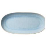 Reactive Melamine Appetizer Tray 15x7.25in
