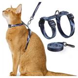 PetThem Adjustable Cat Harness & Leash Set