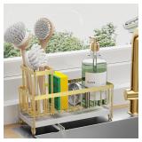 Sponge & Brush Holder Sink Caddy 9.25x3.97x6.37in