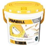 1.3gal Frabill Aerated Bait Bucket White-Yel
