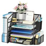 5-Tier Desk File Organizer 17.75x13in