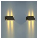 8pk Solar Wall Lights