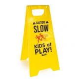 Slow Children Playing Floor Stand 11.75x24in