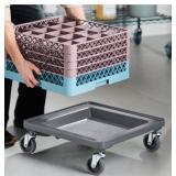 Warewashing Dish Rack Dolly, 21.5x21.5in