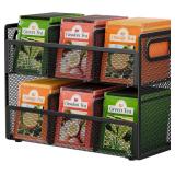 2-Tier Tea Bag Organizer 8.74in