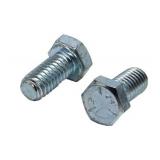 100ct Zinc Plated Hex Head Bolt 3/8-16 x 3/4