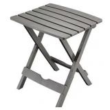 20in Adams QuikFold Rectangular Folding End Table