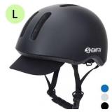 Lg Size Semfri Adult Bike Helmet w/Removable Brim